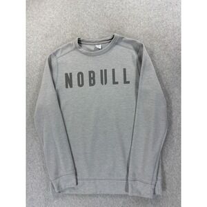 NoBull Performance Athletic Crew Sweatshirt (Women's Medium) Gray